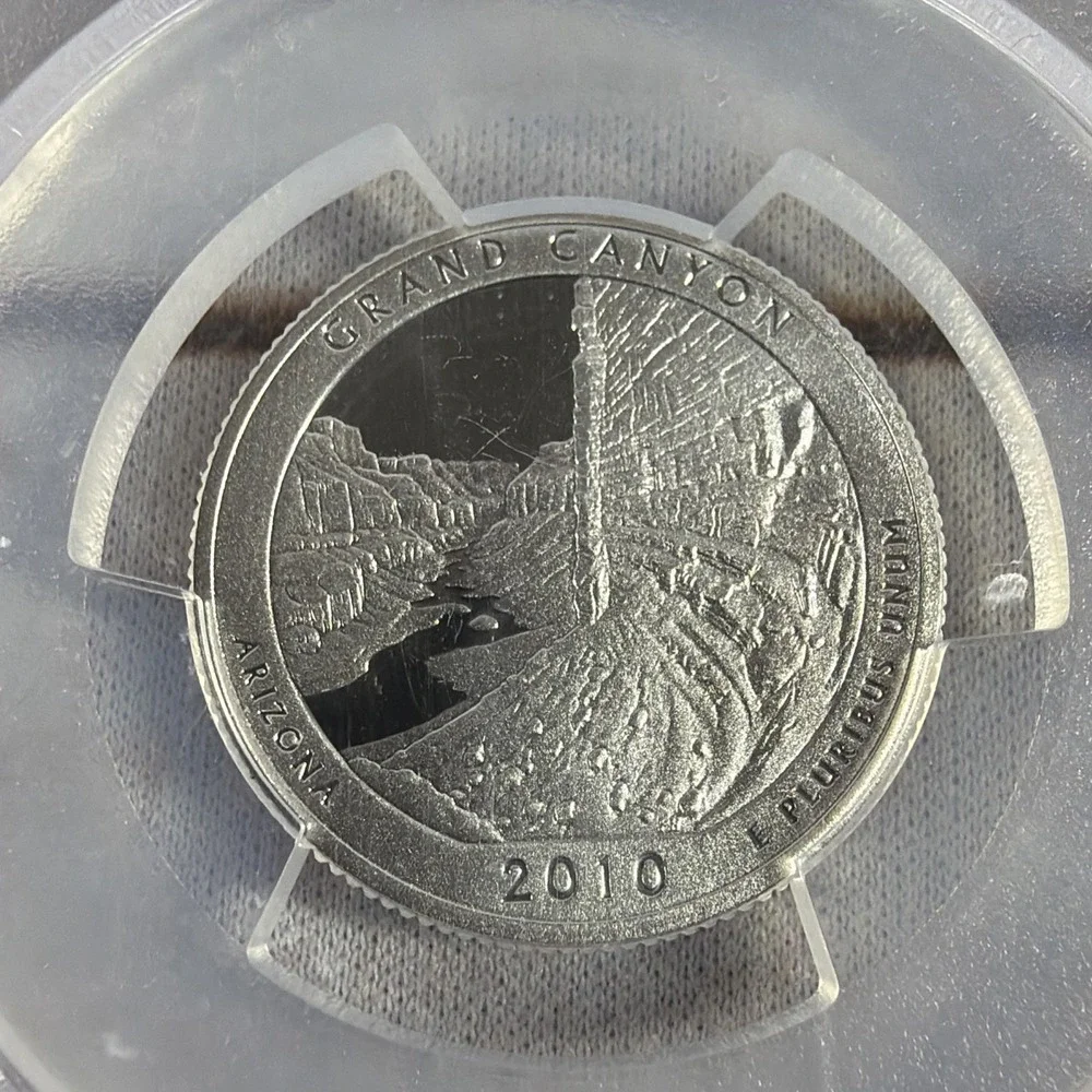 2010-S Grand Canyon National Park Quarter — PCGS PR69DCAM - Picture 4 of 9